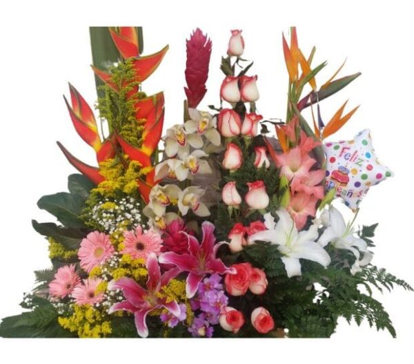 Torre multicolor